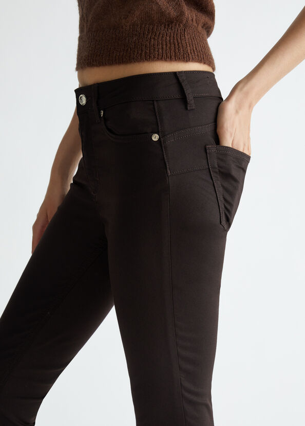 Liu Jo Pantaloni Skinny Bottom Up