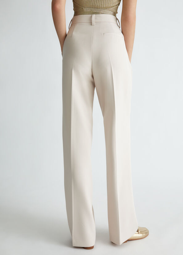 Liu Jo Pantaloni Stretch A Palazzo