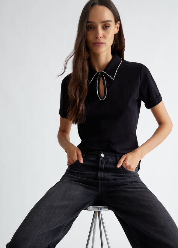 Liu Jo Polo Con Strass