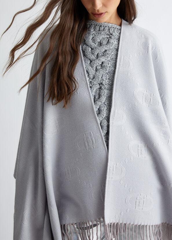 Liu Jo Poncho Con Logo