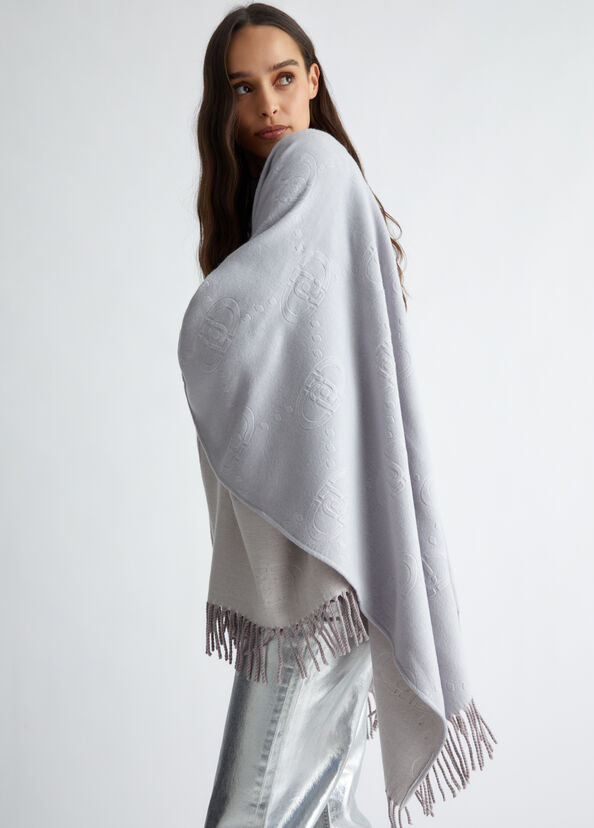 Liu Jo Poncho Con Logo