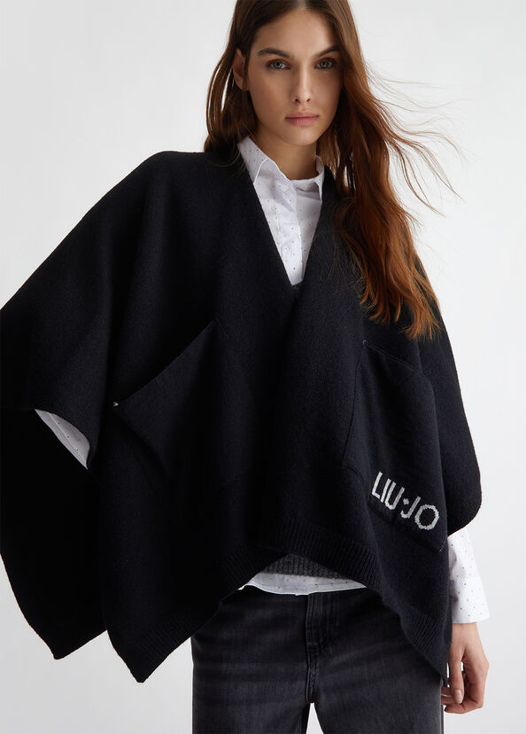Liu Jo Poncho In Maglia