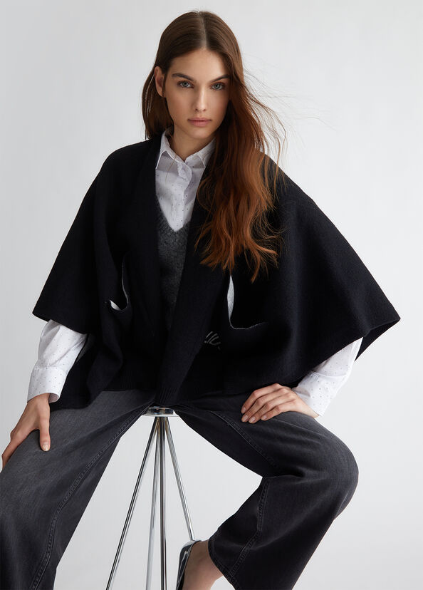 Liu Jo Poncho In Maglia