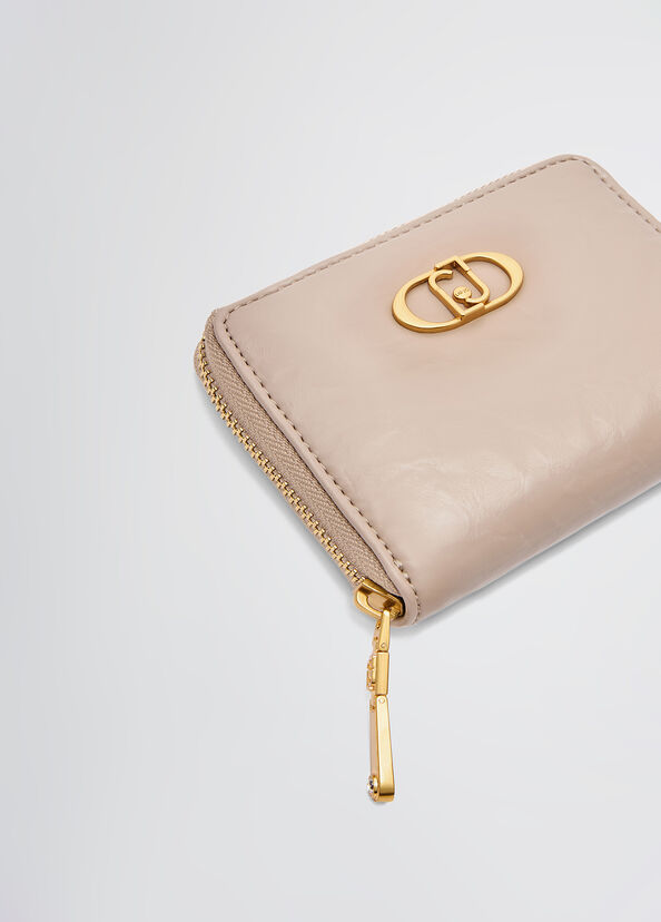 Liu Jo Portafoglio Zip Around Con Logo