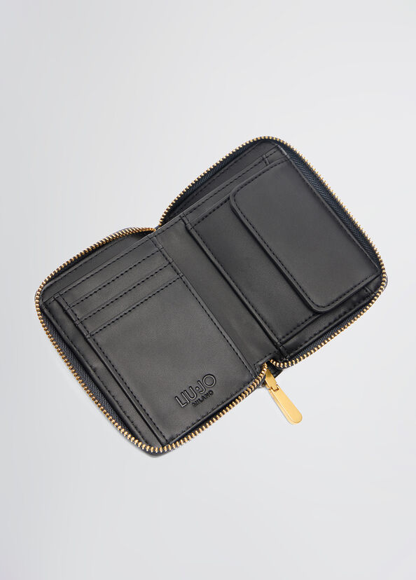 Liu Jo Portafoglio Zip Around Con Logo