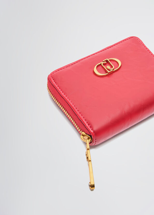 Liu Jo Portafoglio Zip Around Con Logo
