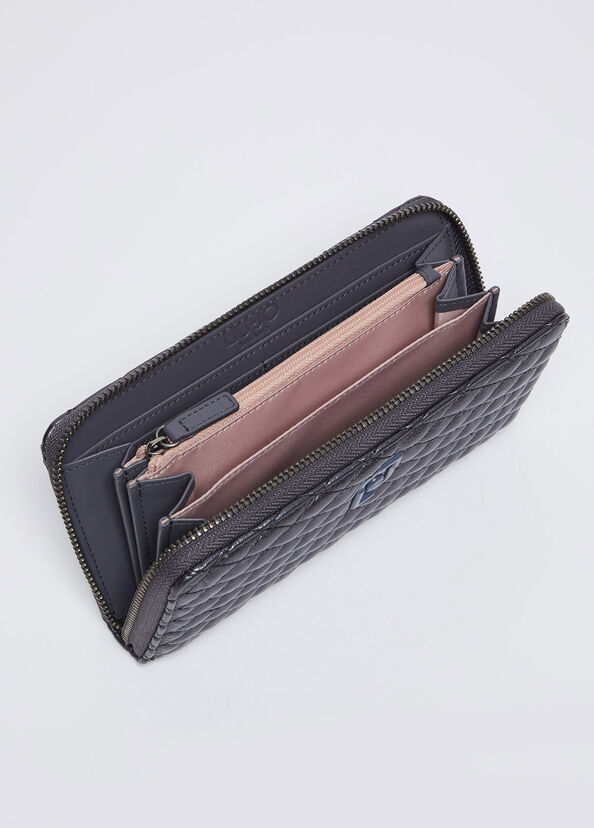 Liu Jo Portafoglio Zip Around Matelassé