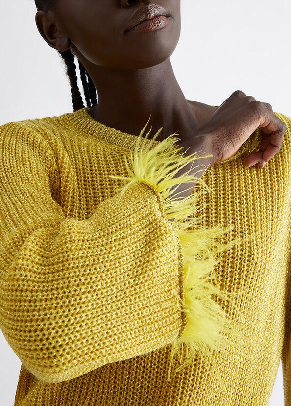 Liu Jo Pullover Con Piume
