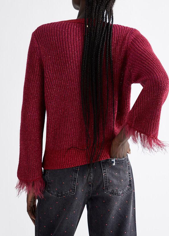 Liu Jo Pullover Con Piume
