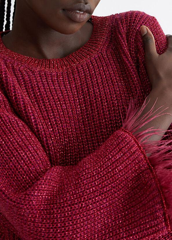 Liu Jo Pullover Con Piume