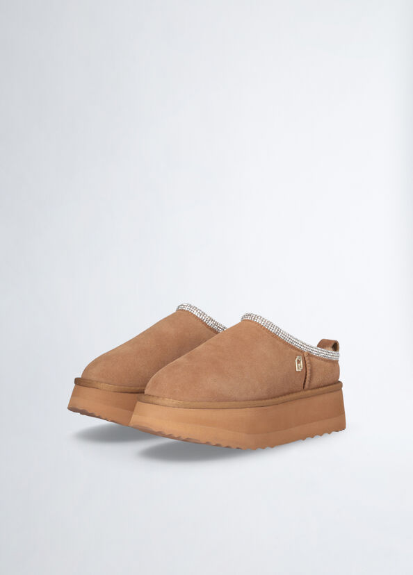 Liu Jo Sabot Platform In Suede