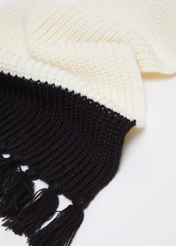 Liu Jo Sciarpa In Maglia Con Frange