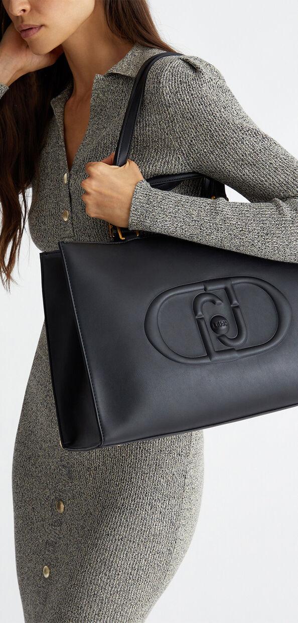 Liu Jo Shopping bag con logo monogram