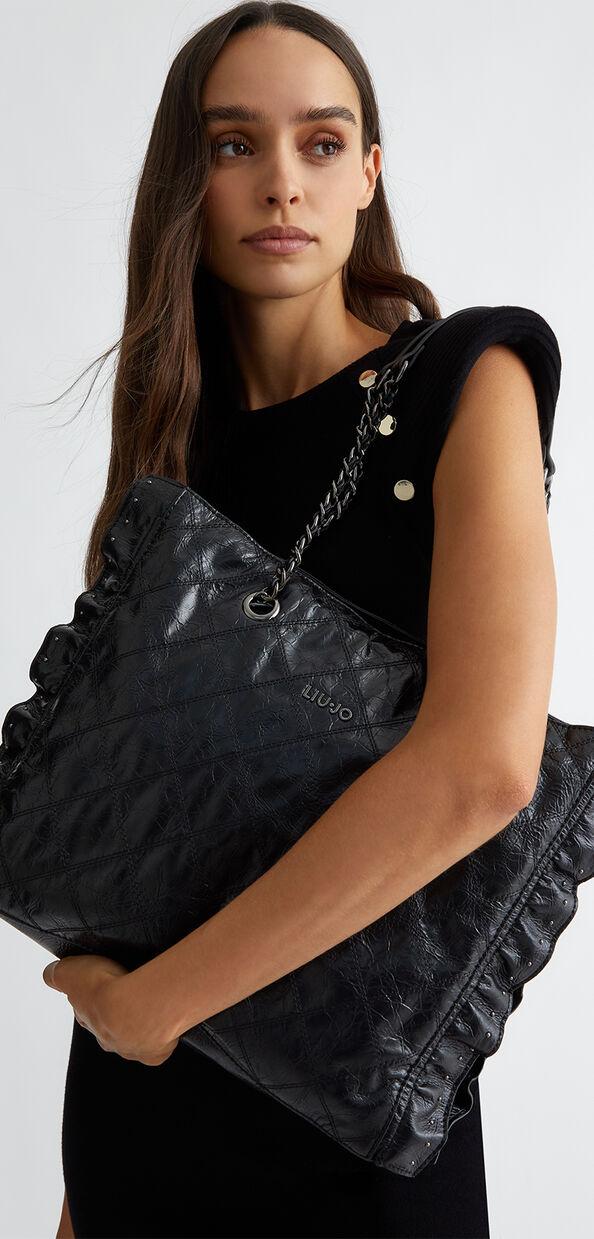 Liu Jo Shopping bag glossy matelassé