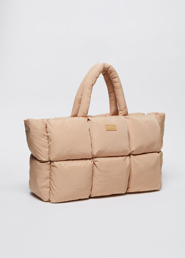 Liu Jo Shopping Bag In Nylon Trapuntato