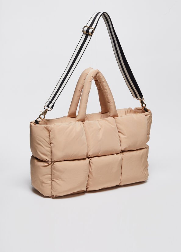 Liu Jo Shopping Bag In Nylon Trapuntato