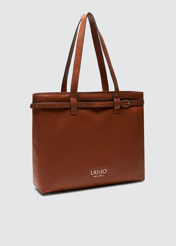 Liu Jo Shopping Bag Marrone