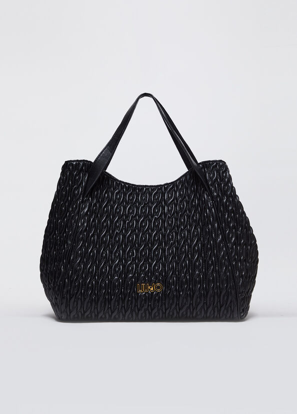 Liu Jo Shopping Bag Matelassé Con Pochette