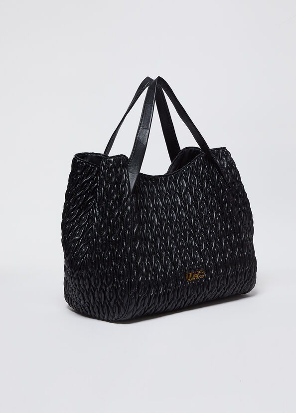 Liu Jo Shopping Bag Matelassé Con Pochette
