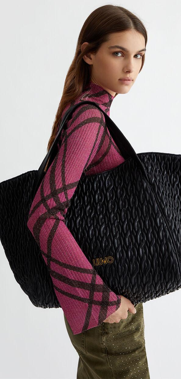 Liu Jo Shopping bag matelassé con pochette