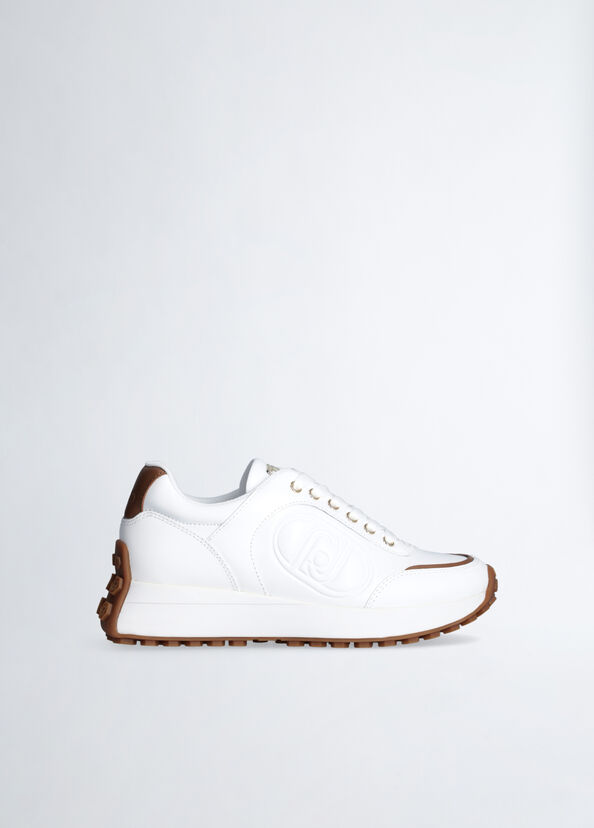 Liu Jo Sneakers Bianche In Pelle