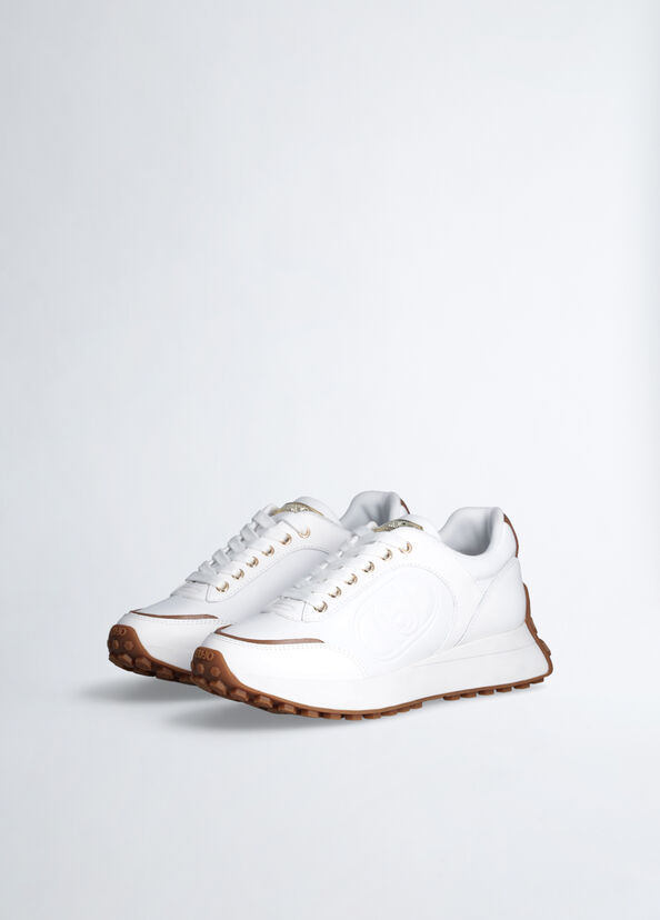 Liu Jo Sneakers Bianche In Pelle