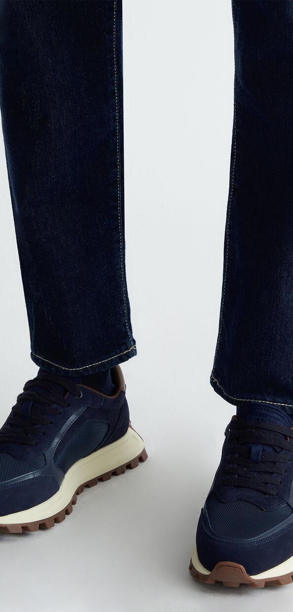 Liu Jo Sneakers blu in suede e mesh