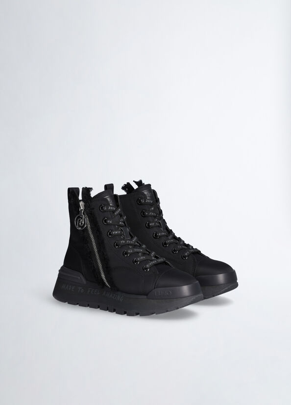 Liu Jo Sneakers Boots Nere