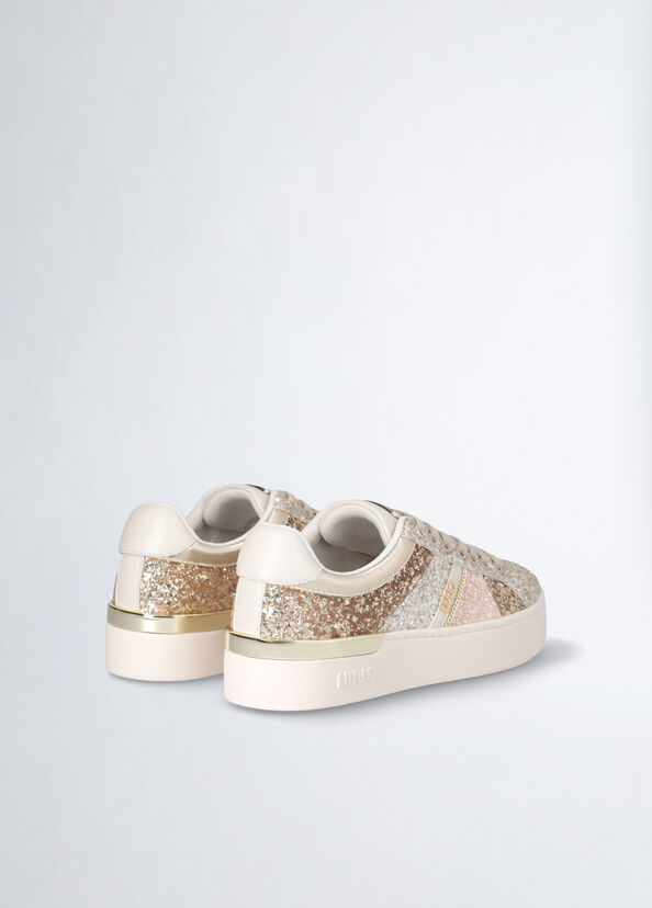 Liu Jo Sneakers Con Glitter Multicolor
