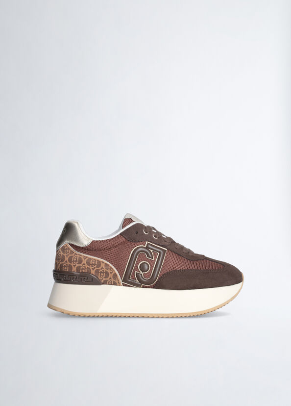 Liu Jo Sneakers Monogram E Brighty Mesh