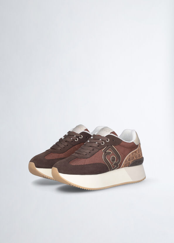 Liu Jo Sneakers Monogram E Brighty Mesh