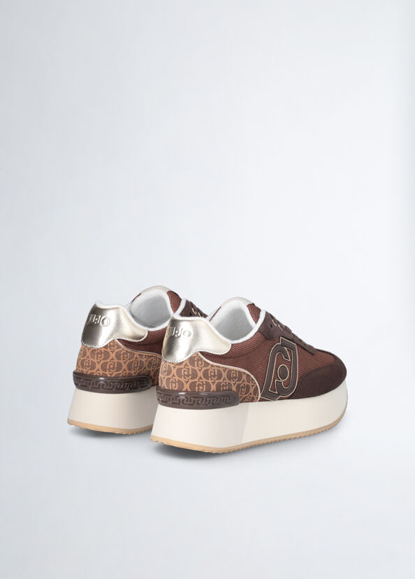 Liu Jo Sneakers Monogram E Brighty Mesh