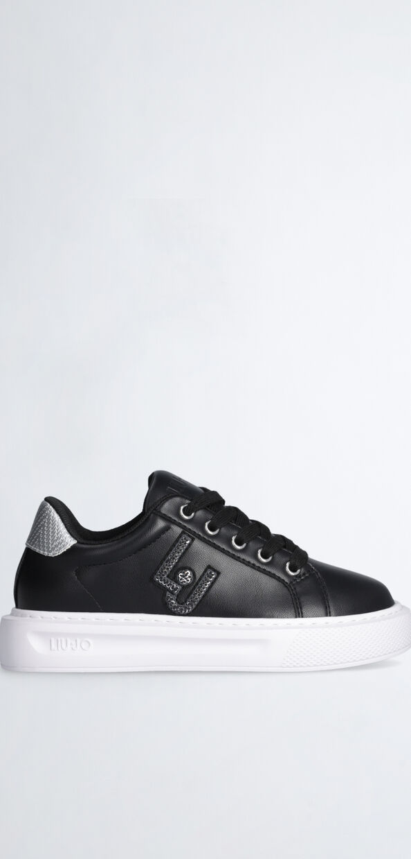 Liu Jo Sneakers nere con patch logo