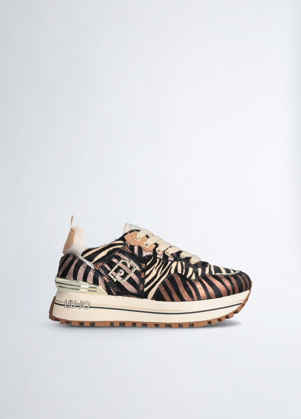 Liu Jo Sneakers Platform Animalier
