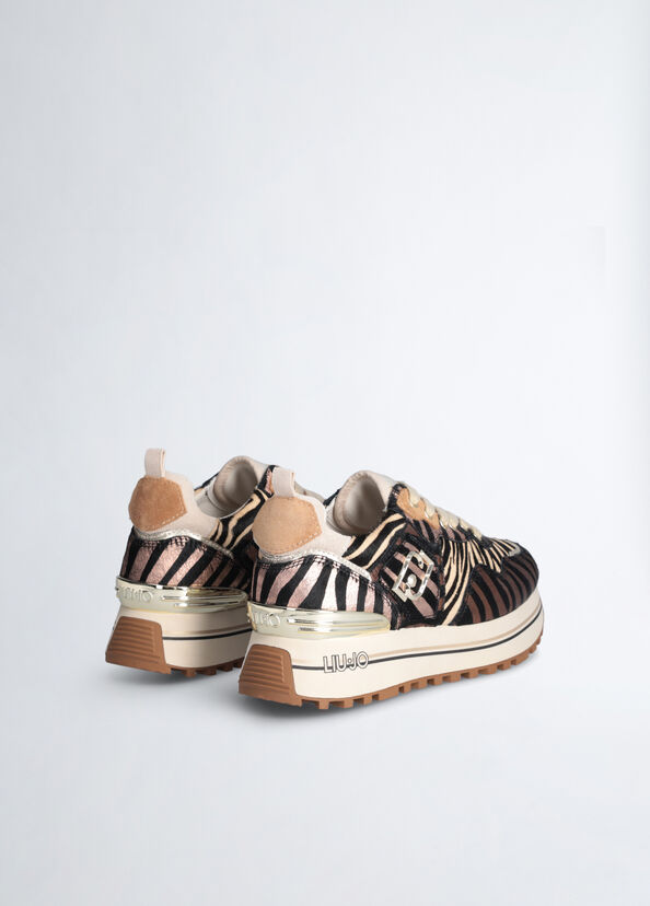 Liu Jo Sneakers Platform Animalier