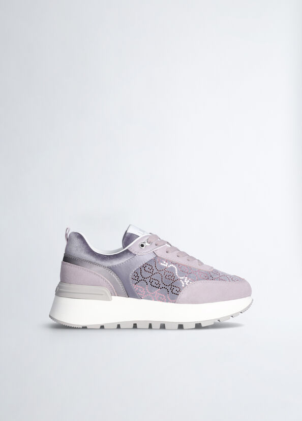 Liu Jo Sneakers Platform Con Micro Paillettes