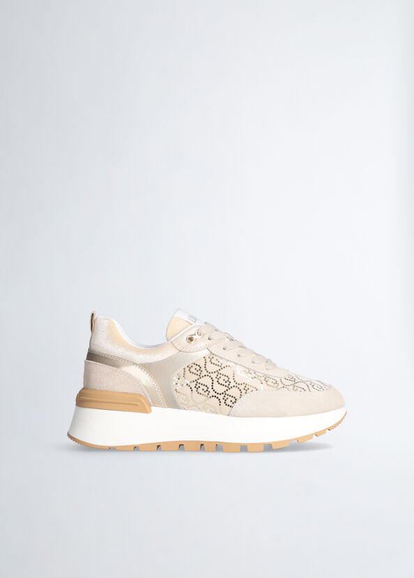 Liu Jo Sneakers Platform Con Micro Paillettes