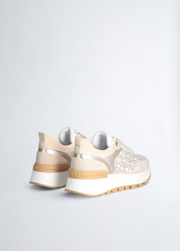 Liu Jo Sneakers Platform Con Micro Paillettes