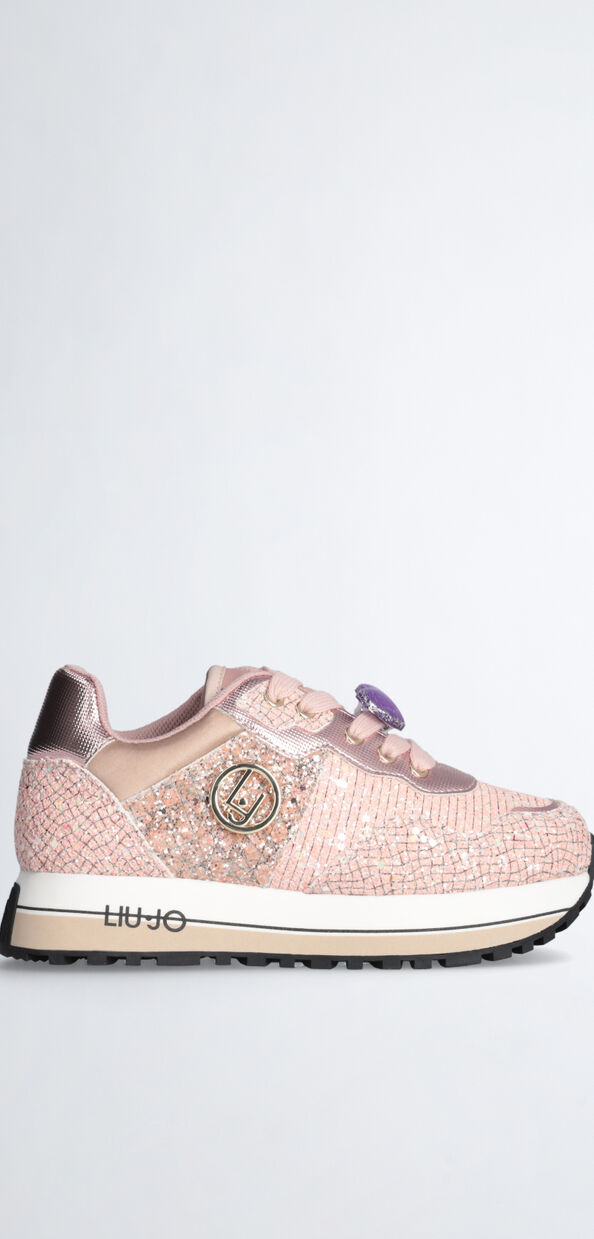 Liu Jo Sneakers platform full glitter