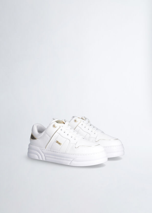 Liu Jo Sneakers Platform In Pelle