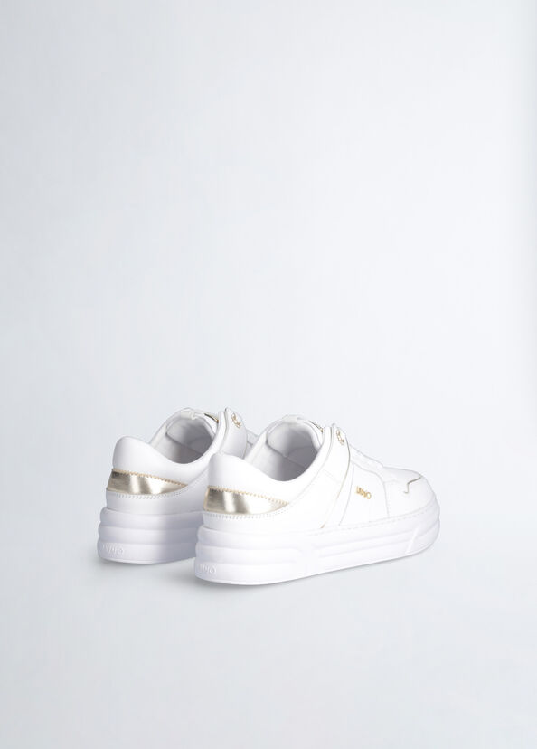 Liu Jo Sneakers Platform In Pelle