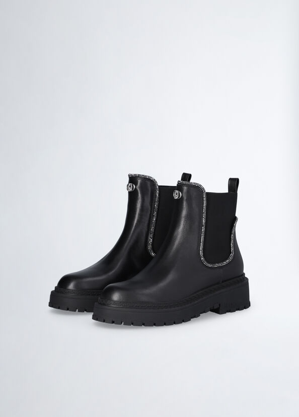 Liu Jo Stivaletti Beatles Con Strass