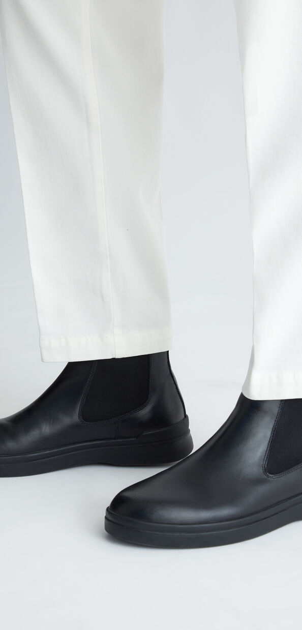 Liu Jo Stivaletti beatles neri in pelle