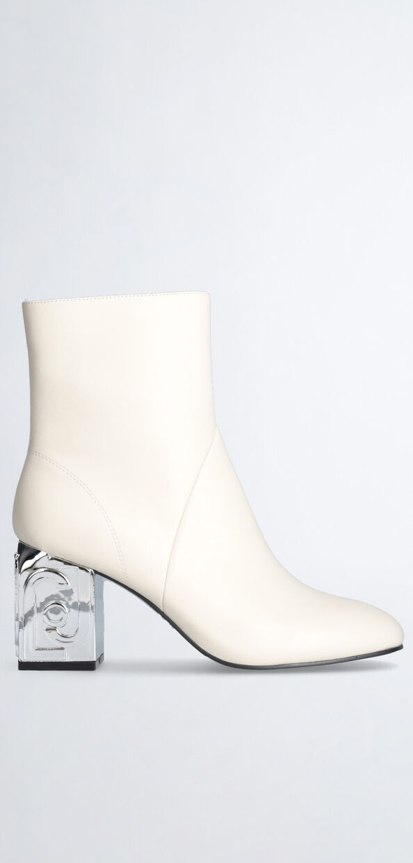Liu Jo Stivaletti bianchi in pelle