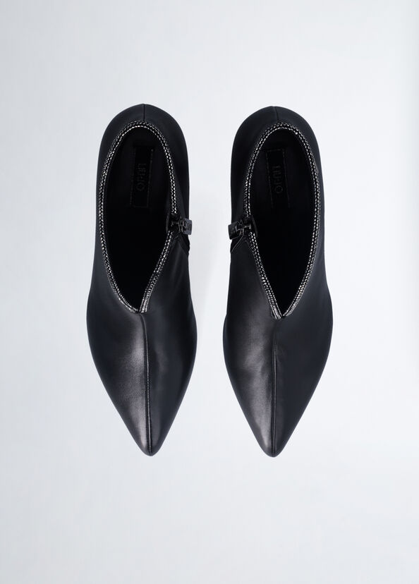 Liu Jo Stivaletti In Pelle Con Strass