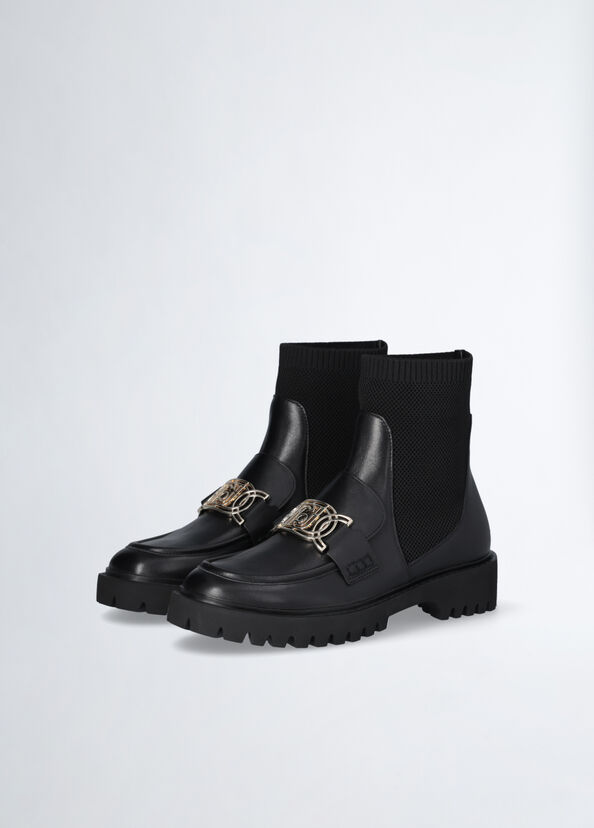 Liu Jo Stivaletti Mocassino In Pelle