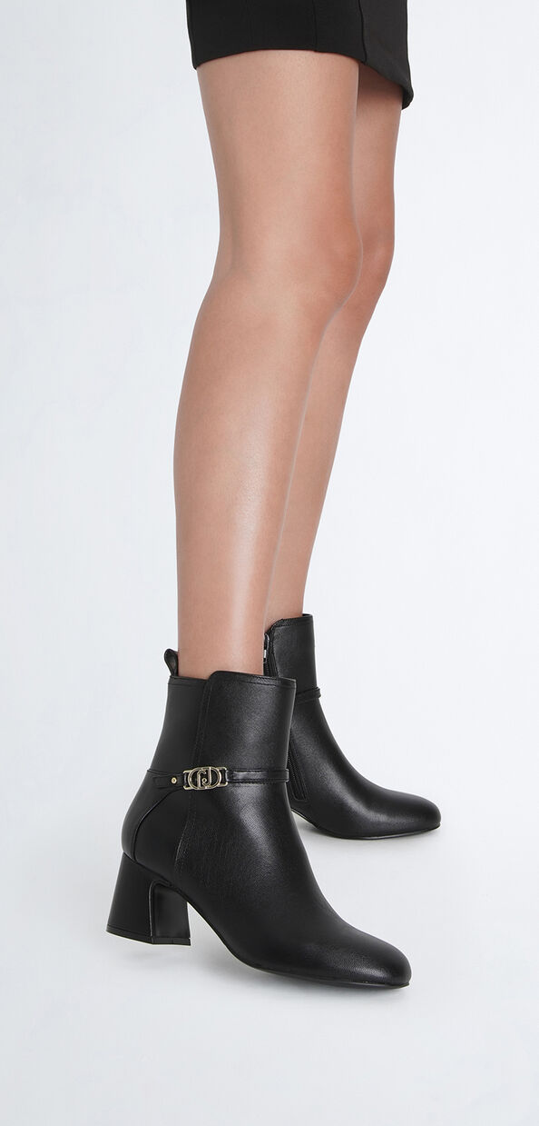 Liu Jo Stivaletti neri in pelle