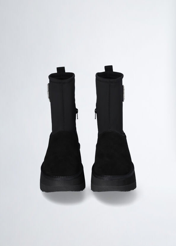 Liu Jo Stivaletti Warm Con Logo Gioiello