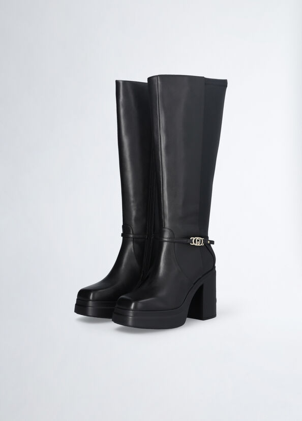 Liu Jo Stivali Alti Con Tacco