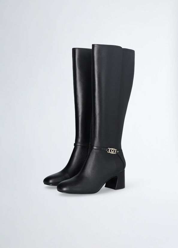 Liu Jo Stivali Alti In Pelle